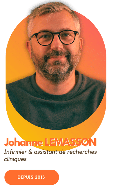 Johanne LEMASSON - Infirmier & assistant de recherches cliniques